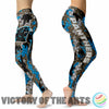 Inspired Hex Camo Carolina Panthers Leggings Shop