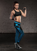Fashion Gorgeous Fitting Fabulous Carolina Panthers Leggings