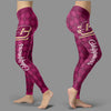 Cosy Seamless Border Wonderful Central Michigan Chippewas Leggings