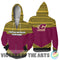 Simple Color Floral Central Michigan Chippewas Hoodie