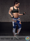 Great Summer With Wave Chicago Bears Leggings