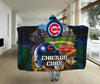 Pro Shop Chicago Cubs Home Field Advantage Hooded Blanket