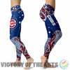 Great Summer With Wave Chicago Cubs Leggings