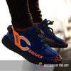 Line Logo Chicago Bears Sneakers As Special Shoes