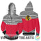 Simple Color Floral Chicago Blackhawks Hoodie