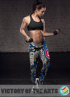 Inspired Hex Camo Chicago Cubs Leggings Shop