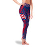 Curly Line Charming Daily Fashion Chicago Cubs Leggings