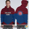 Simple Color Floral Chicago Cubs Hoodie