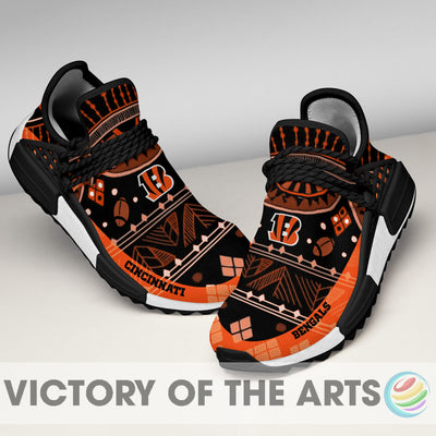 Amazing Pattern Human Race Cincinnati Bengals Shoes For Fans