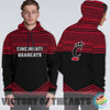 Simple Color Floral Cincinnati Bearcats Hoodie