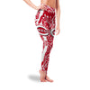 Curly Line Charming Daily Fashion Cincinnati Reds Leggings