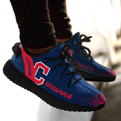 Line Logo Cleveland Indians Sneakers As Special Shoes