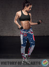 Great Summer With Wave Cleveland Indians Leggings