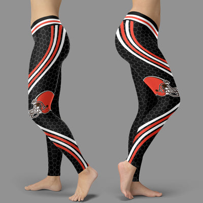 Black Venom Cleveland Browns Leggings