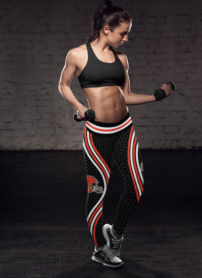 Black Venom Cleveland Browns Leggings