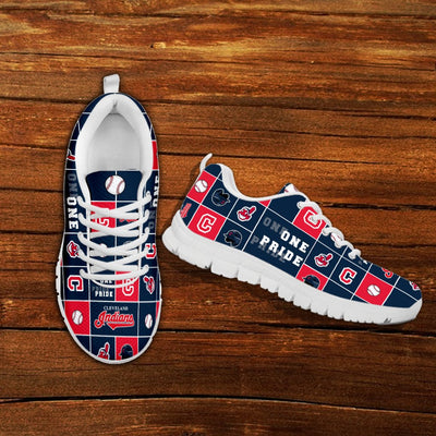 Colorful Pride Flag Cleveland Indians Sneakers