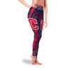 Curly Line Charming Daily Fashion Cleveland Indians Leggings