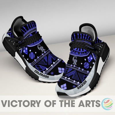 Amazing Pattern Human Race Colorado Rockies Shoes For Fans