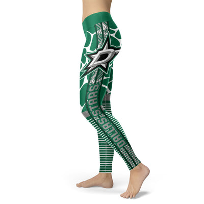 Cool Air Lighten Attractive Kind Dallas Stars Leggings