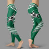 Straight Cute Beautiful Attractive Dallas Stars Leggings