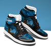 Simple Camo Logo Detroit Lions Jordan Sneakers