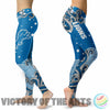 Great Summer With Wave Detroit Lions Leggings