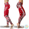 Great Summer With Wave Detroit Red Wings Leggings