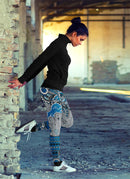 Boho Detroit Lions Leggings With Fantastic Art