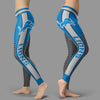 Fashion Gorgeous Fitting Fabulous Detroit Lions Leggings