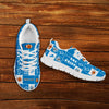 Colorful Pride Flag Detroit Lions Sneakers