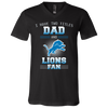 I Have Two Titles Dad And Detroit Lions Fan T Shirts