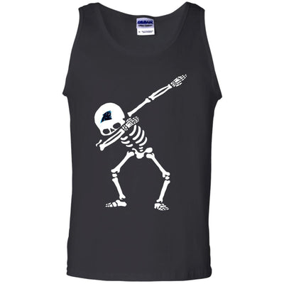 Dabbing Skull Carolina Panthers T Shirts