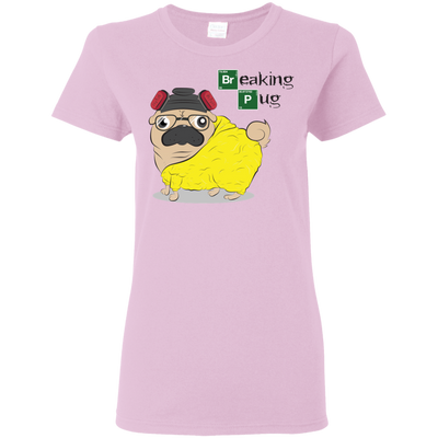 Breaking Bad Pug Mashup Funny T Shirts