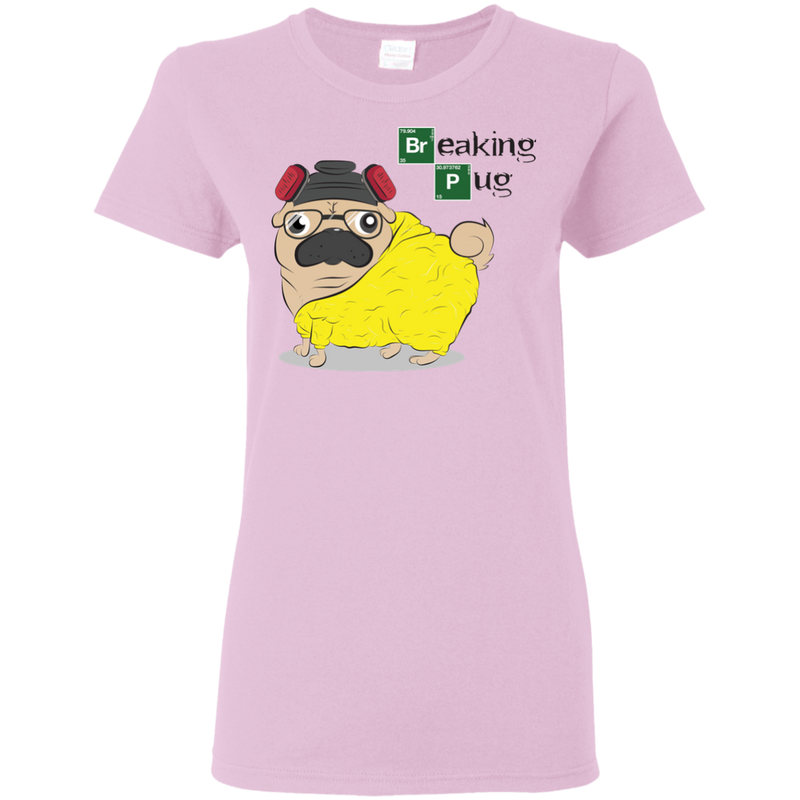 Breaking Bad Pug Mashup Funny T Shirts