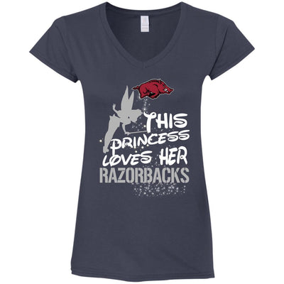 This Princess Love Her Arkansas Razorbacks T Shirts