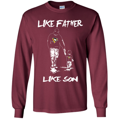 Happy Like Father Like Son Pittsburgh Penguins T Shirts