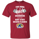 This Nana Is Crazy About Her Grandkids And Her Kent State Golden Flashes T Shirts