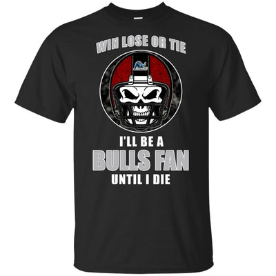 Win Lose Or Tie Until I Die I'll Be A Fan Buffalo Bulls Royal T Shirts