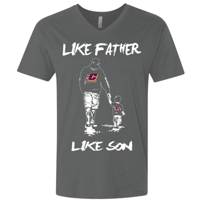 Happy Like Father Like Son Central Michigan Chippewas T Shirts