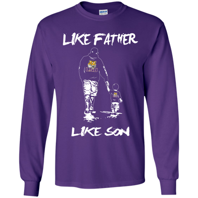 Happy Like Father Like Son LSU Tigers T Shirts