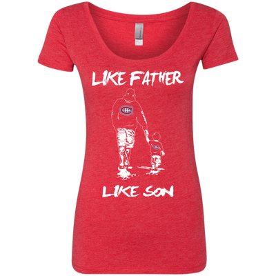 Happy Like Father Like Son Montreal Canadiens T Shirts