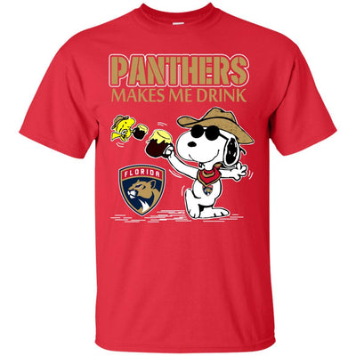 Florida Panthers Make Me Drinks T Shirt