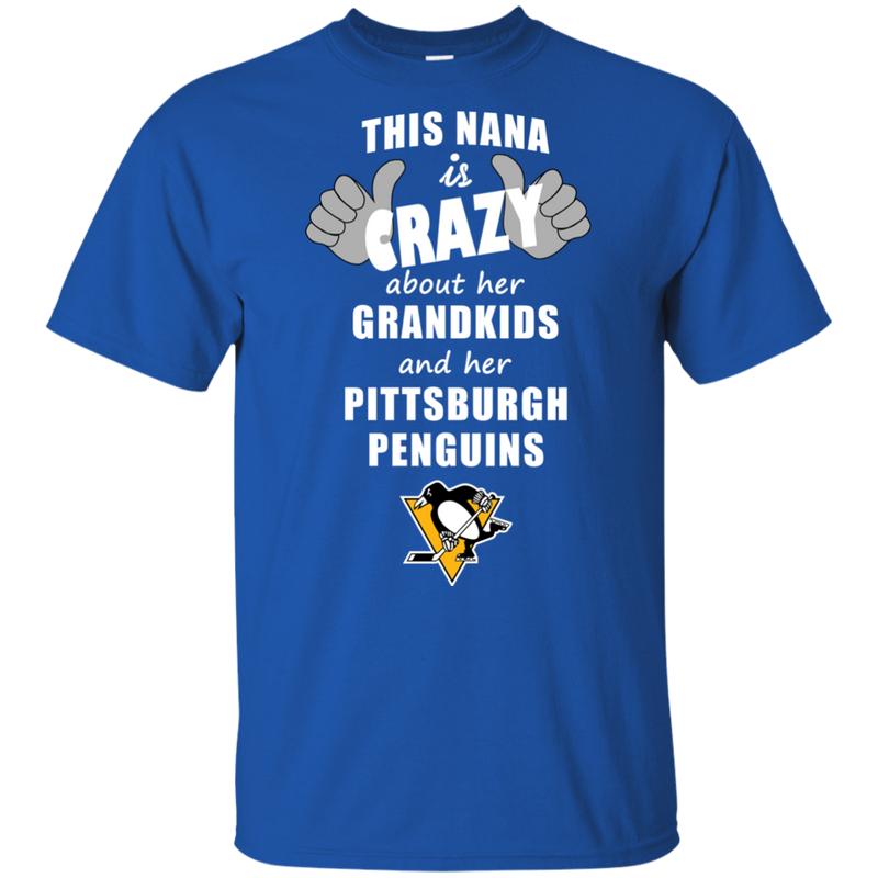 This Nana Is Crazy About Her Grandkids And Her Pittsburgh Penguins T Shirts