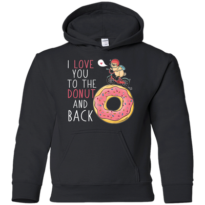 I Love You To The Donut And Back Pug T Shirts