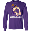 Beautiful Girl Unbreakable Go LSU Tigers T Shirt