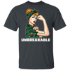 Beautiful Girl Unbreakable Go Minnesota Wild T Shirt