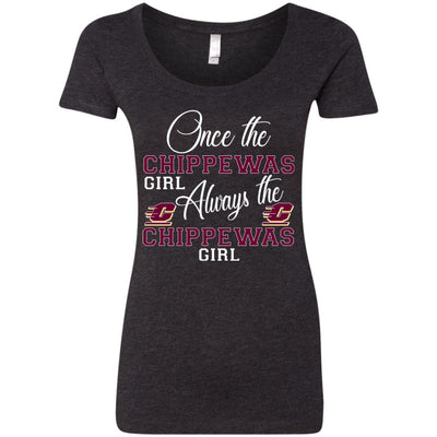 Always The Central Michigan Chippewas Girl T Shirts