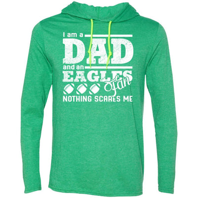 I Am A Dad And A Fan Nothing Scares Me Philadelphia Eagles T Shirt