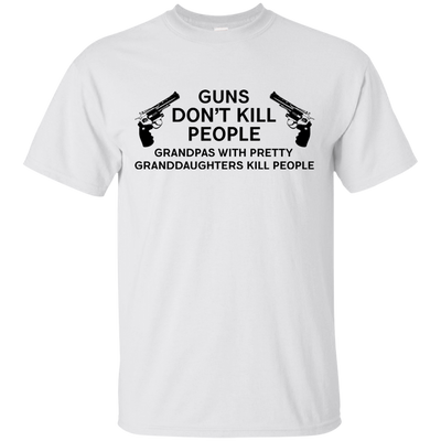 Gun Don't Kill People T Shirts V5