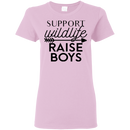 Support Wildlife Raise Boys T Shirts V1